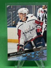 Brian Pinho Young Guns RC 2020-21 Upper Deck Series 2 Washington Capitals #475