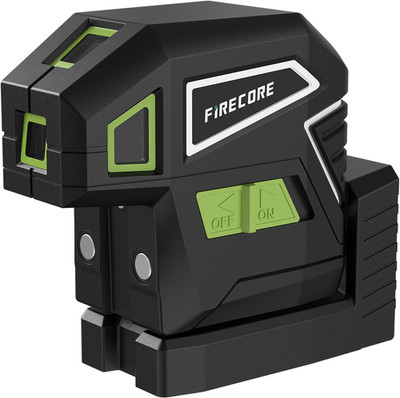 5-Point Laser Level, Green Beam Self-Leveling Laser Plumb Bob with Magnetic Base