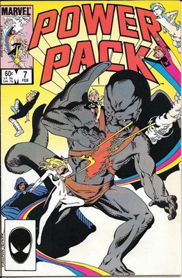 Power Pack #7 (Marvel Comics February 1985)