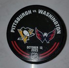 Pittsburgh Penguins vs Washington Capitals 10-13-2023  Warmup Puck  — photo 1