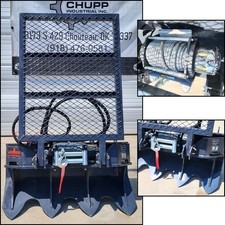 Landhonor Logging Forestry Winch Hydraulic Skid Steer Attachment