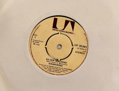 Falkwwind Silver Machine 45T UK.    1972