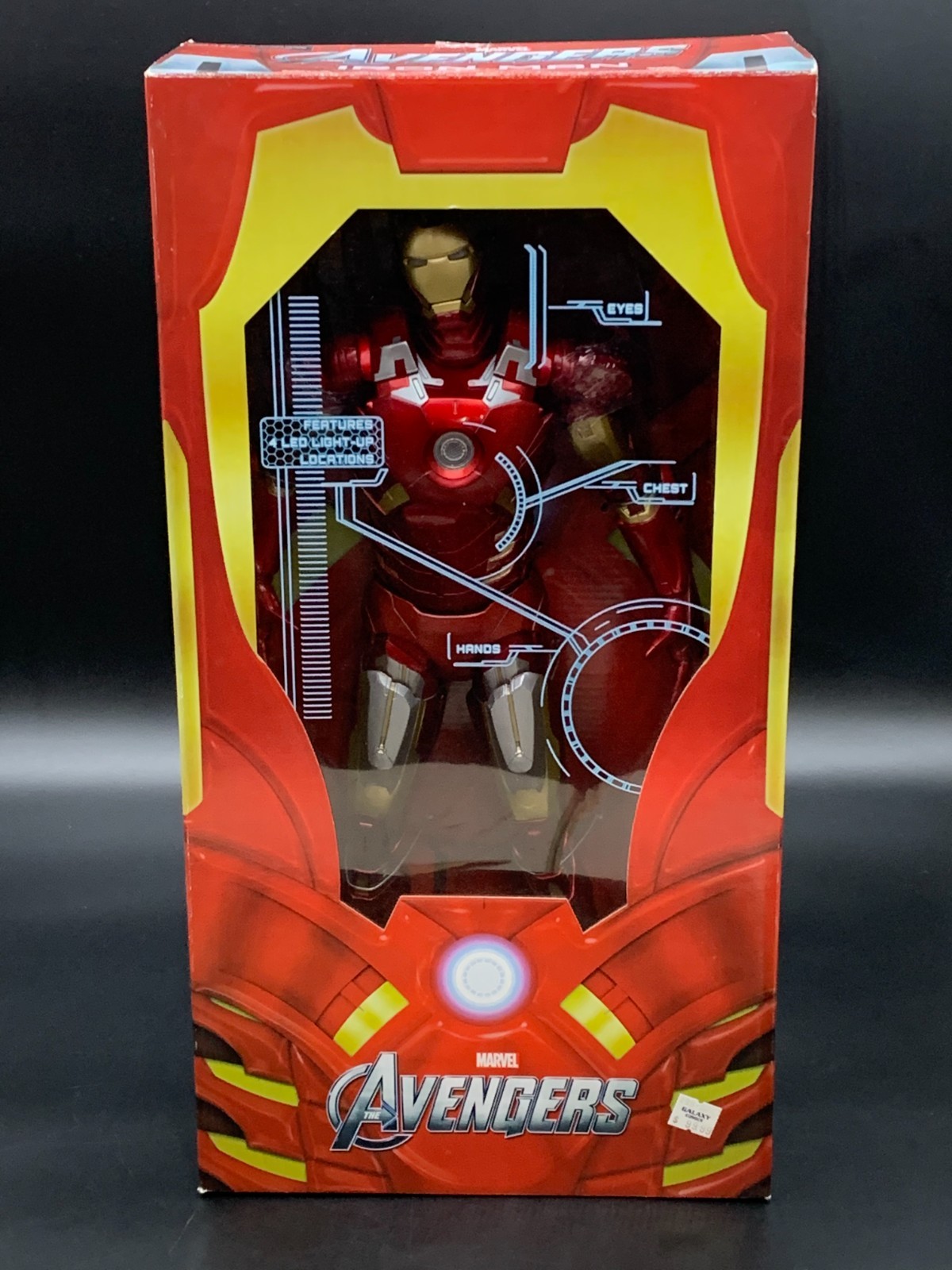 NECA Marvel Avengers Tony Stark Iron Man Battle Damaged Acti