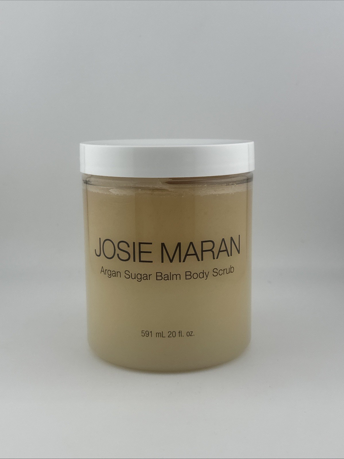 Josie Maran Baked Lemon Bliss Argan Sugar Body Scrub 20 oz New Sealed