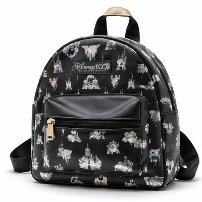 DISNEY (BIOWORLD) 100 Mini Backpack Holographic Castle Print
