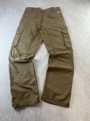 Carhartt Force 101148 Tappen Cargo Hose Herren 32x32 Relaxed Fit Ripstop Khaki