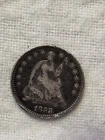1858 Seated Liberty Silver Half Dime 5C