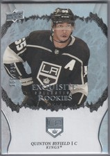 2021-22 Upper Deck Exquisite Collection Hockey - Quiton Byfield #R-46 156/299