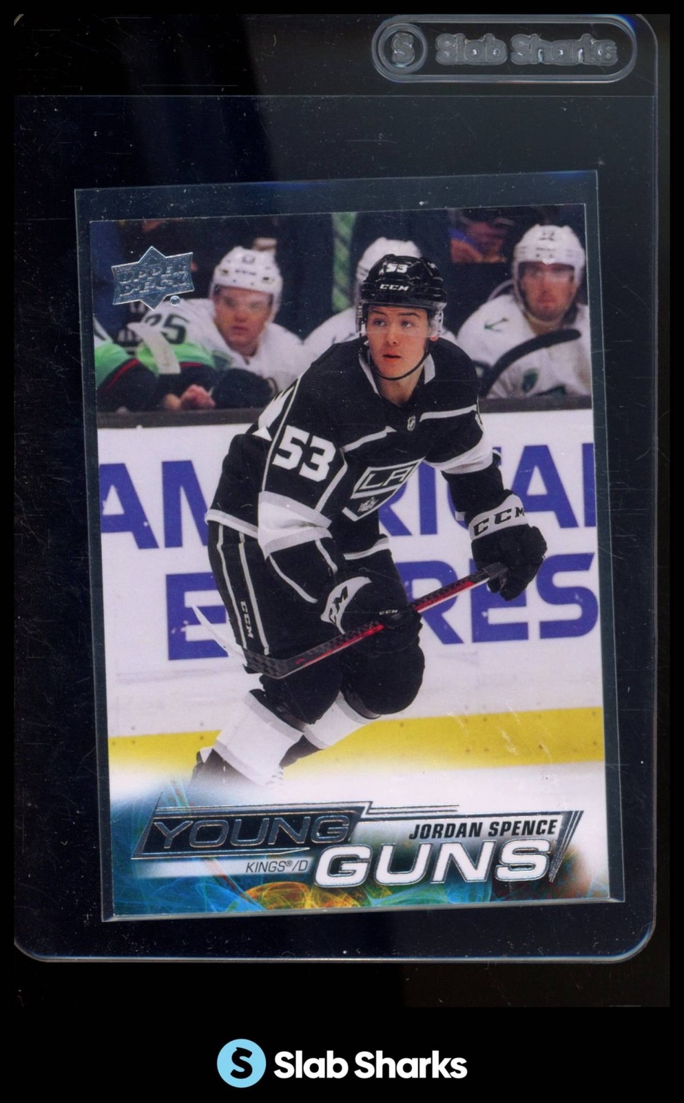 2022 UPPER DECK #238 JORDAN SPENCE YOUNG GUNS RC ROOKIE