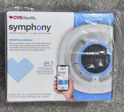 CVS Symphony Essential Bundle New Fall Sensor Motion Sensor Care Button 