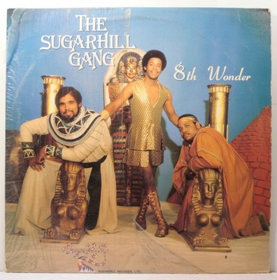 The Sugar Hill Gang 8th Wonder LP 1981 [SH 249] Partial Shrinkv