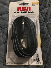 RCA 12 Ft S-VHS Cable VH913 S Video