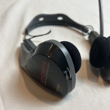 Coby Sports CX-22 Ultra Slimline Retro AM/FM Headphone Radio Grey