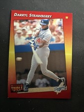 1992 Donruss Triple Play - Darryl Strawberry #187