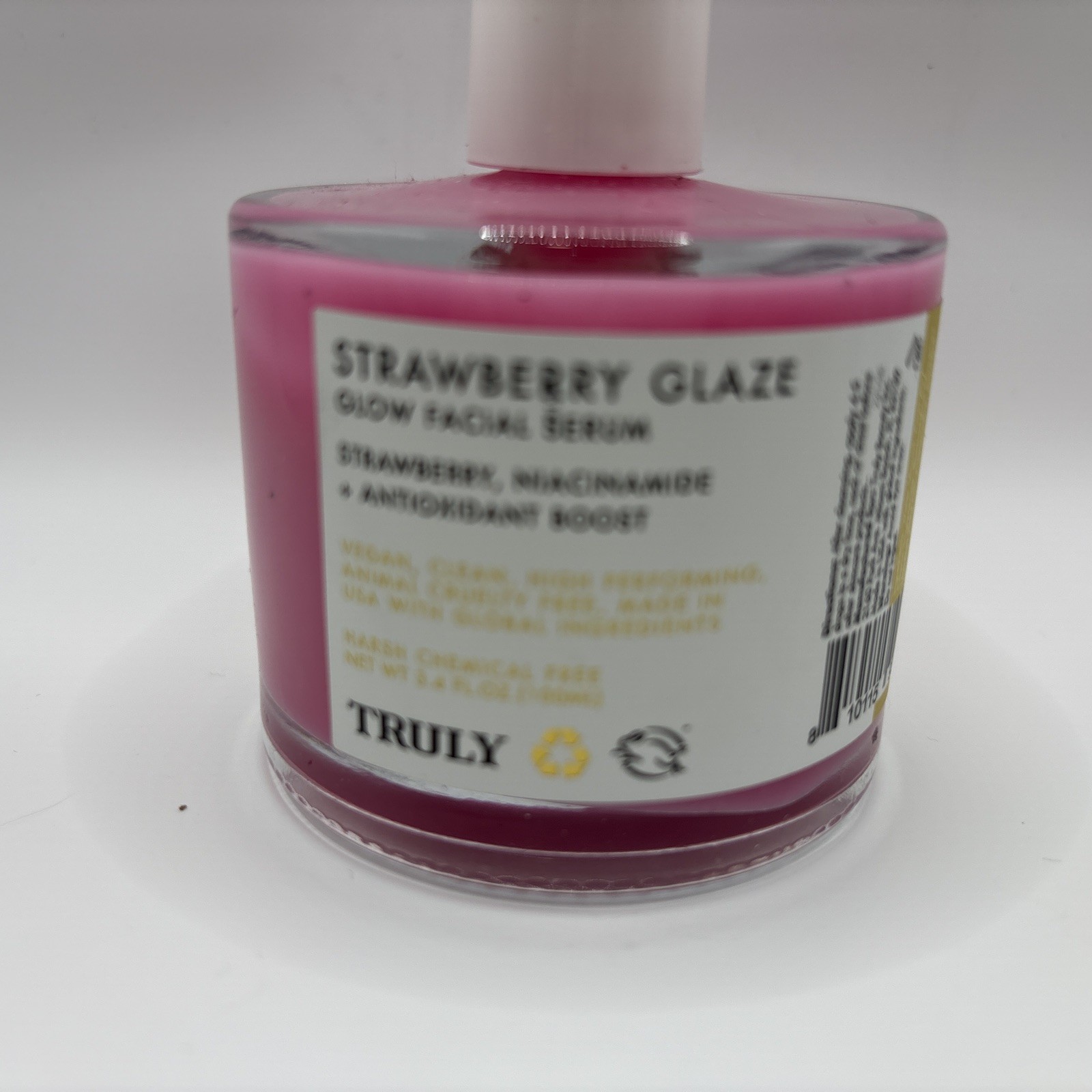 Truly Strawberry Glaze Glow Facial Serum 3.4 fl oz – Niacinamide Antioxidant