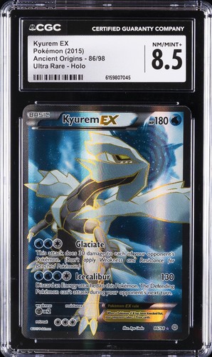 Kyurem-EX graded CGC 8.5 for sale on eBay