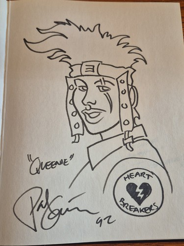 Paul Guinan Heartbreakers Queenie 1992 SAN DIEGO COMIC CON Original Comic Art