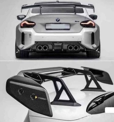 For HYUNDAI ELANTRA N Rear Trunk Spoiler Racing GT Style Wing Carbon Fiber