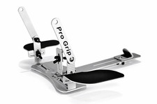 Pro Grip RC Transmitter Tray Adjustable Aluminum w/ Strap Silver