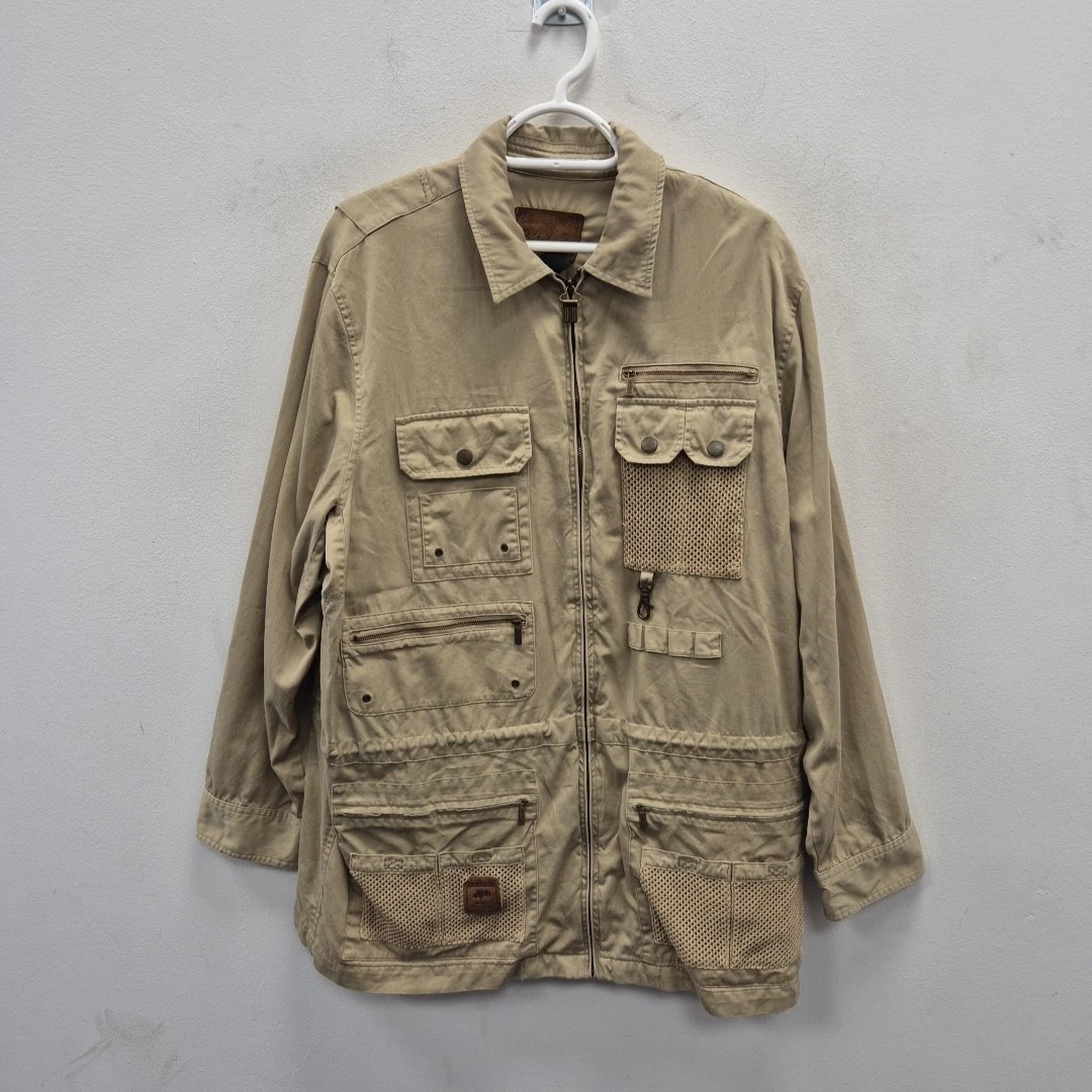 Ralph Lauren Polo Canvas Wading Safari Military Hunting Cargo Core Size Large