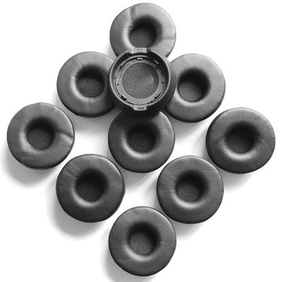 Ohrpolster für Jabra Engage 55 65 75 Kunstleder 14101-61 Ohrkissen schwarz