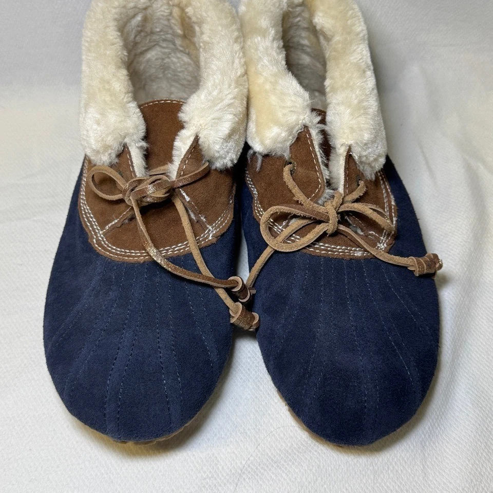 Zapatillas Sperry Top-Sider de piel sintética de cuero para casa de pato superior zapatos para mujer talla 10 Foto 2 de 4