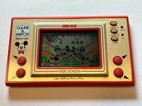 NINTENDO GAME AND & WATCH Mickey Mouse & Parachute Set of 2 Games