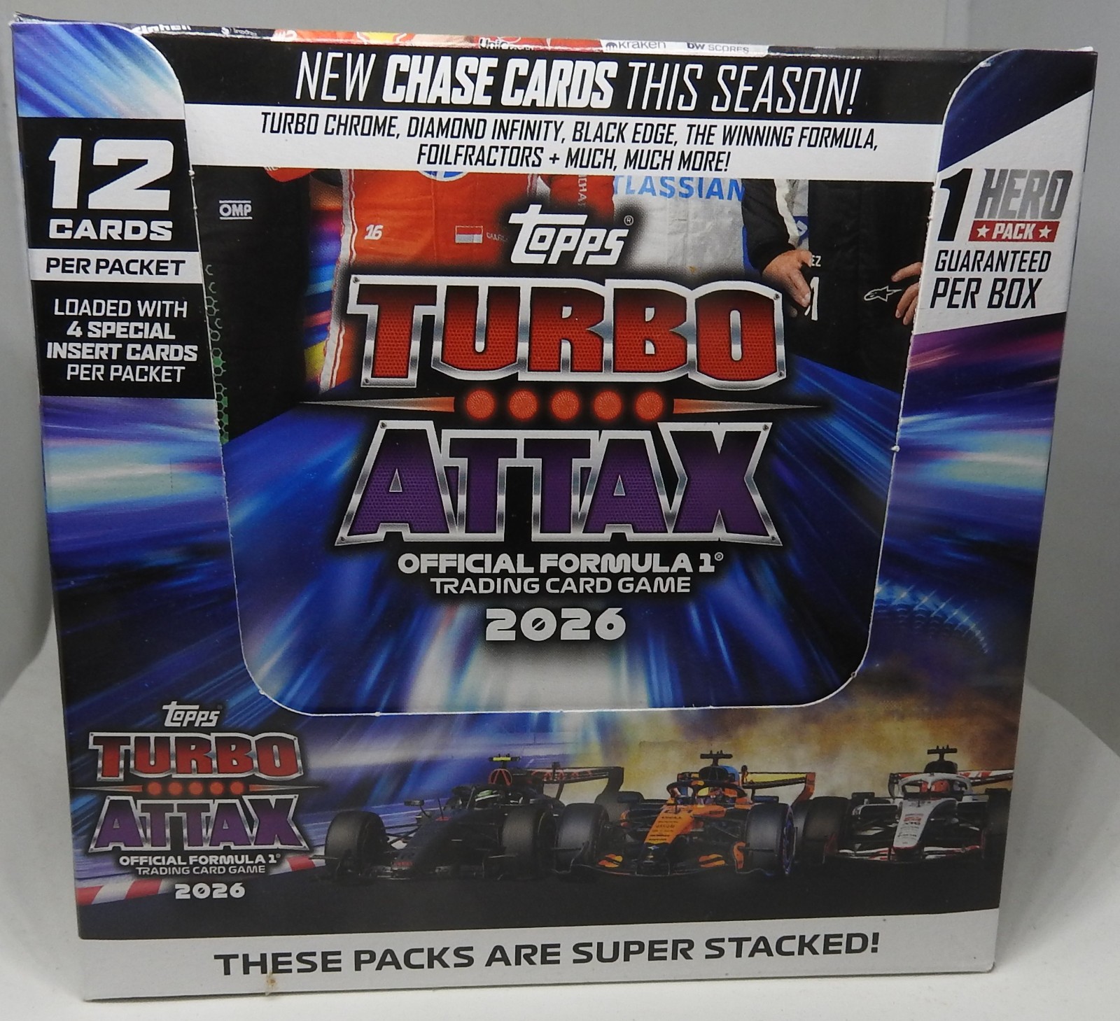 Topps: Turbo Attax Formula 1 Cards : Sealed Booster Box F1 2026 : 24 Packs - Image 4
