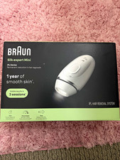 Braun Silk-expert Mini IPL Hair Removal Device Corded White Face/Body