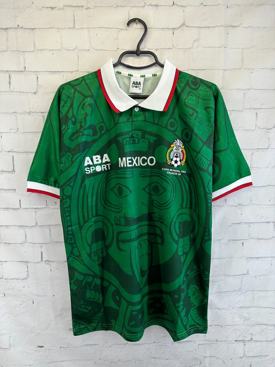 MEXICO TEAM 1996 1998 VINTAGE RETRO SOCCER FOOTBALL SHIRT JERSEY
