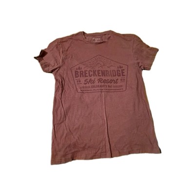 Breckenridge T-Shirt Herren, Größe M, Rot