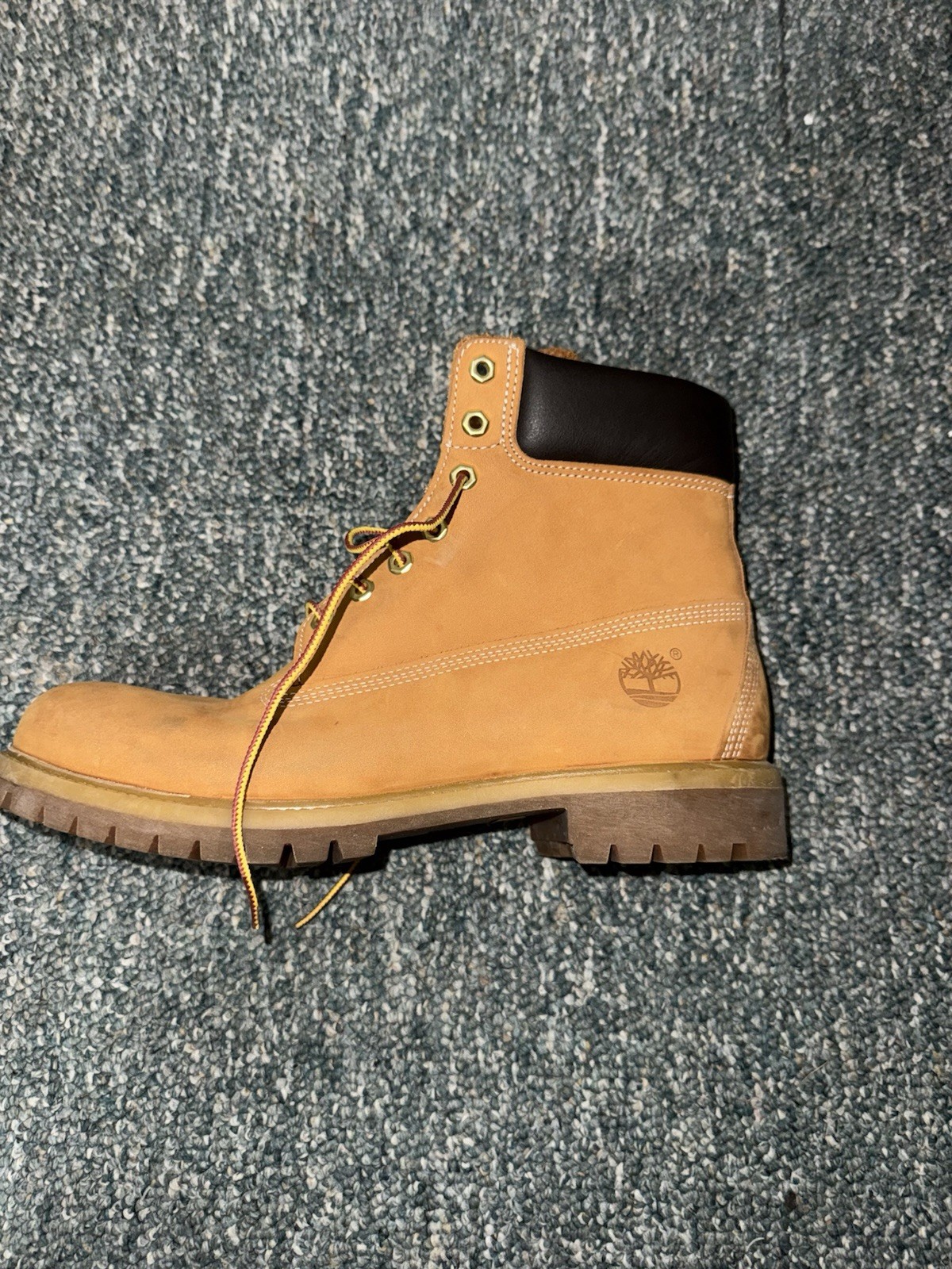 Timberland Waterproof Amputee Single Left Boot - Wheat Nubuck Size 12 M Men's