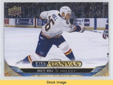 2024-25 Upper Deck Extended Series UD Canvas Legends Brett Hull #C385 HOF READ