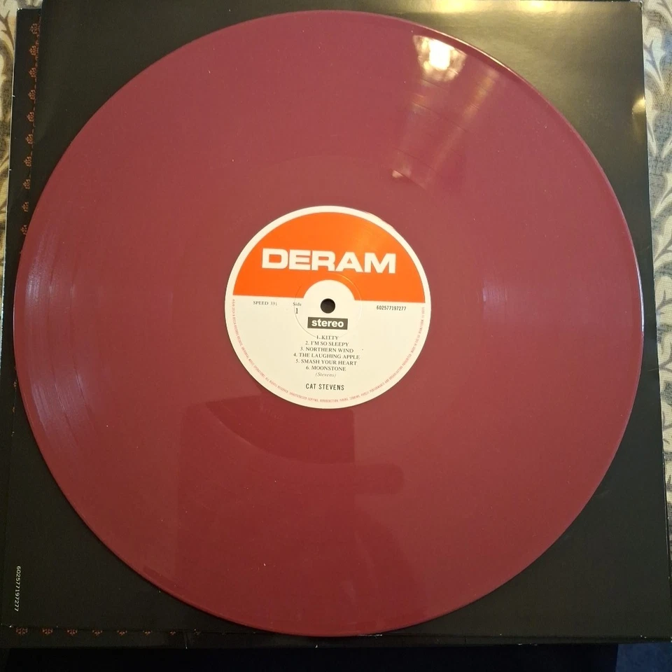 CAT STEVENS "NEW MASTERS" DARK RED REMASTERED VINYL LP 2024 (PLAY TESTED) - Image 3 of 4