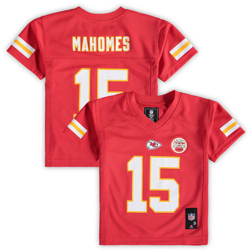 Patrick Mahomes Kansas City Chiefs Preschool Replica Jersey Red Large (7)