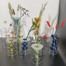 Hydroponic Plant Vase Modern Glass Vase Aromatherapy Bottle For Living Room