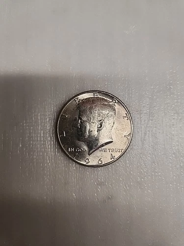 90% Silver 1964 D JFK Kennedy Half Dollar Brilliant Uncirculated (BU) #6