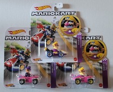 Hot Wheels Mario Kart  Wario  Waluigi  Lot
