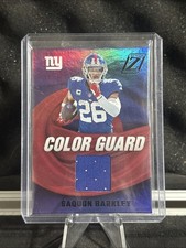2022 Panini Zenith - Color Guard Saquon Barkley #CG-13 (MEM)