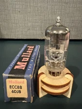 Mullard Holland 6DJ8 ECC88 Halo Get Vacuum Tube TV7&Maxi Test NOS NIB Balanced🎸