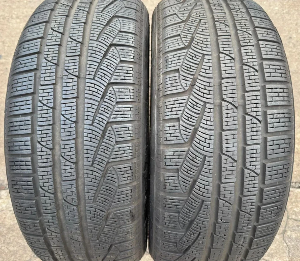 Winterreifen 225/45 R18 95V XL Pirelli W240 Sottozero II Runflat * DOT18 7mm - Bild 2 von 2