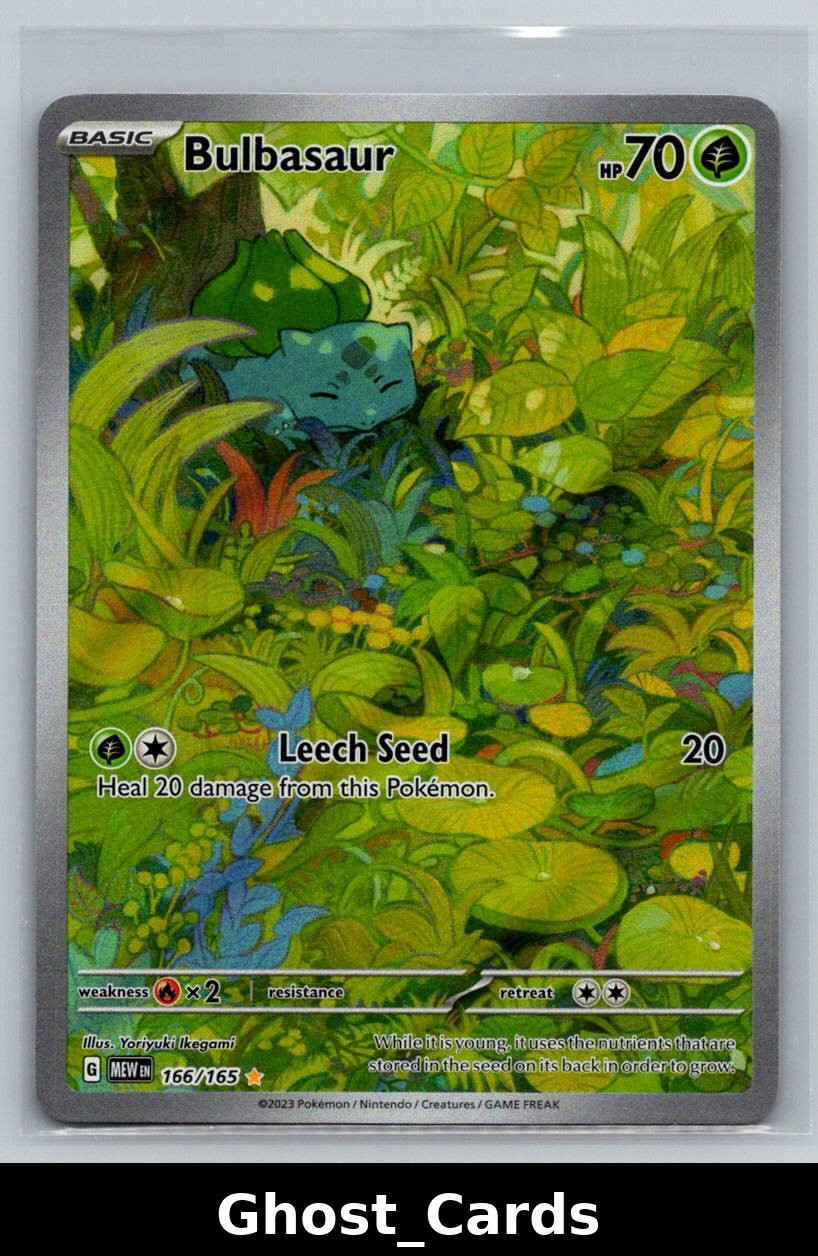 Pokémon TCG Scarlet & Violet: 151 Bulbasaur 166/165 -2