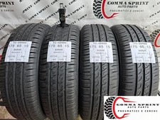4 PNEUMATICI USATI DI OCCASIONE 175/65/15 BARUM ESTIVE GOMME 175 65 15