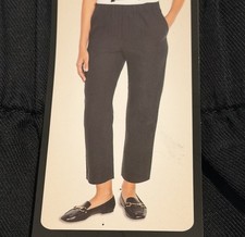 Banana Republic Women s Tapered Crop Pull On Pants Size Medium Brand New