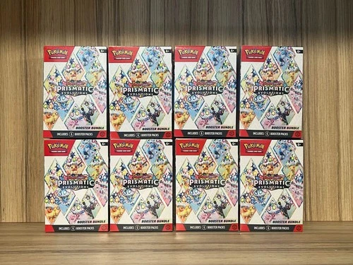Pokémon TCG: Prismatic Evolutions Booster Bundle x8 | Brand New & Sealed