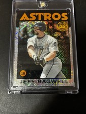 2021 Topps Update- Jeff Bagwell 1986 Chrome Silver Pack Mojo Refractor #86C-32