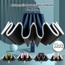 10 Bone Morandi Fully Automatic Umbrella Glue Sunscreen Protector Wind Resistant