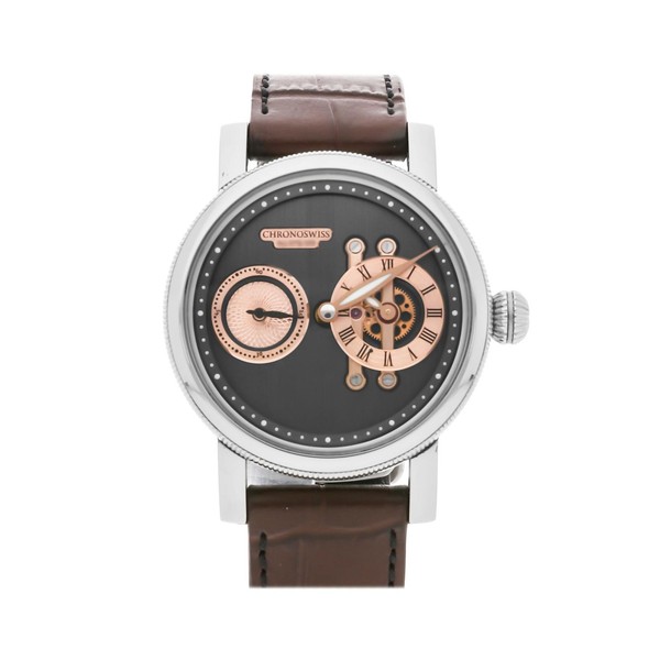 Chronoswiss Strike Two Golden Gear Limited Edition Stahl Automatik 40mm CH-5023-ANGO