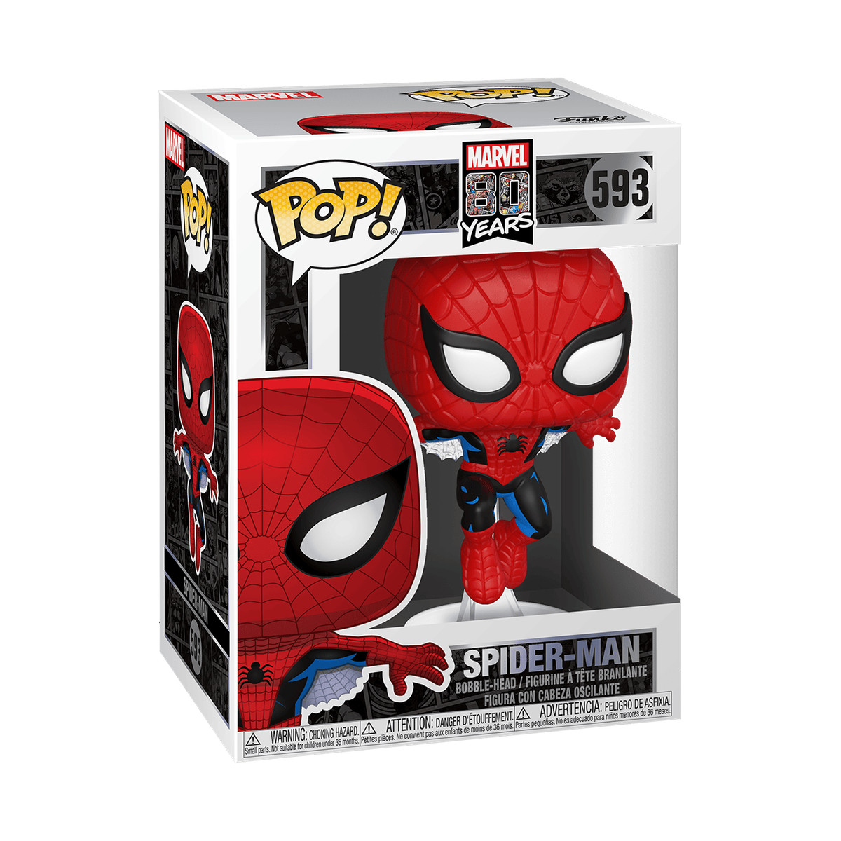 Funko Pop! Vinyl: Marvel - Spider-Man #593 889698469524 | eBay Funko Pop! Vinyl: Marvel - Spider-Man #593 889698469524 | eBay
