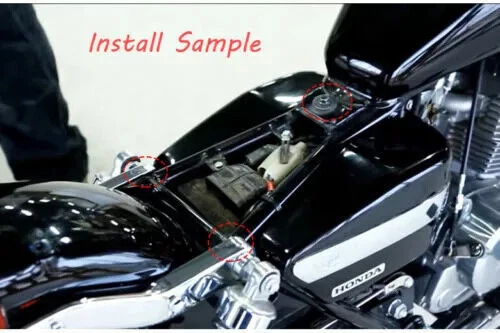 Soporte de resorte de asiento individual Bobber Chopper para motocicleta para Kawasaki 700 750 650 LTD Foto 2 de 4